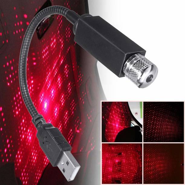 WRADER Flexible 360 Degree Adjustable Star Light Car Roof Light Atmosphere Light for SUVs Cars Trucks Bedroom Home Décor Garage and More Led Light