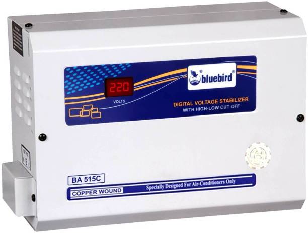 Bluebird BA515C 5 KVA Digital Voltage Stabilizer With HLC ( 150-280 V) for 2 Ton AC