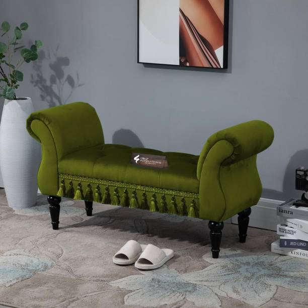 CRUZ INTERNATIONAL Premium Solid Wood Settee