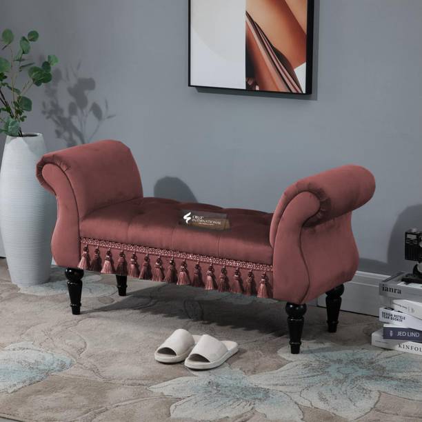 CRUZ INTERNATIONAL Premium Solid Wood Settee