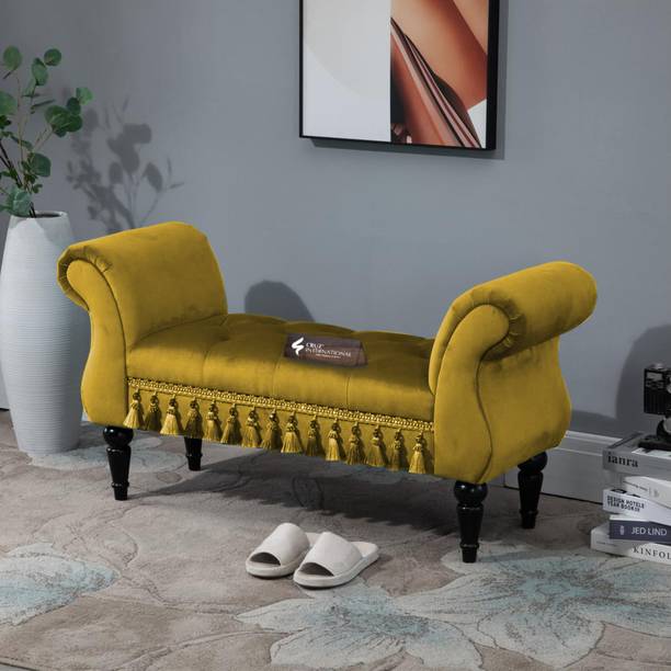 CRUZ INTERNATIONAL Premium Solid Wood Settee