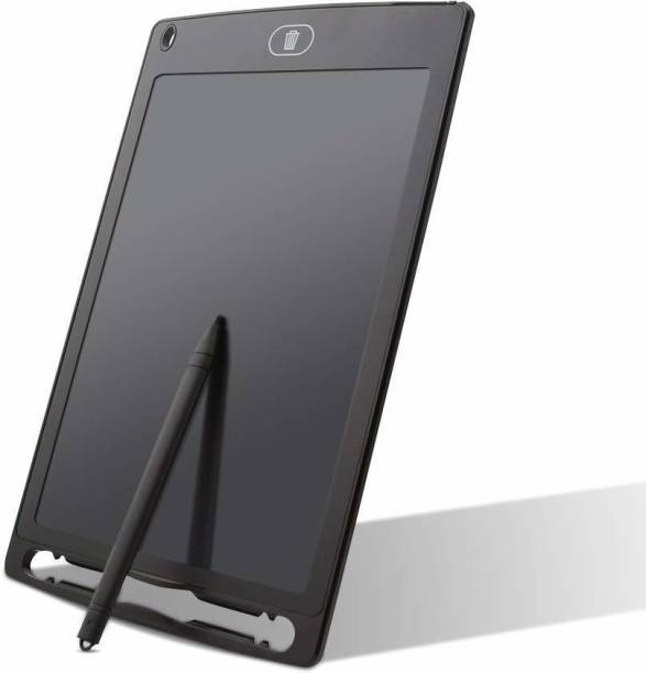 O&R Digital Slate/Writing Board Slate/Graphic Tablet/Note pad/Writing Pad/Black Color (FREE 1 EXTRA BATTERY/CELL)