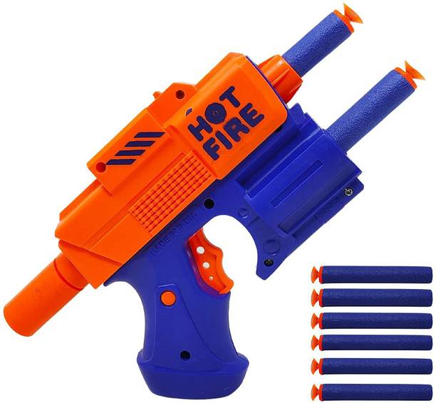 Shyam Creation Soft Blaster Gun Toy for Kids Boys with 6 darts Guns & Darts