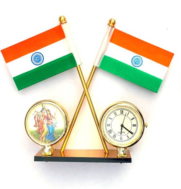 WOLCH indian flag Double Sided Wind Car Dashboard Flag