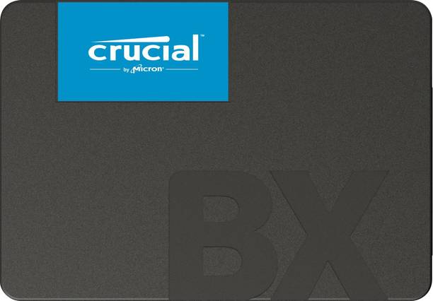 Crucial BX500 500 GB All in One PC's, Desktop, Laptop Black SATA III Internal Solid State Drive (SSD) (CT500BX500SSD1)