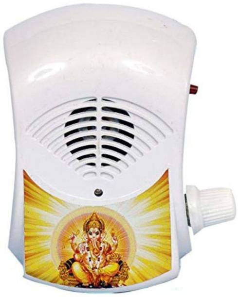 PAYSTORE 35-IN-1 PLUG N PLAY MANTRA MACHINE/Chanting Bell/Gayatri Mantra Continuous Mantra Bell (35 MANTRAS) Prayer Kit