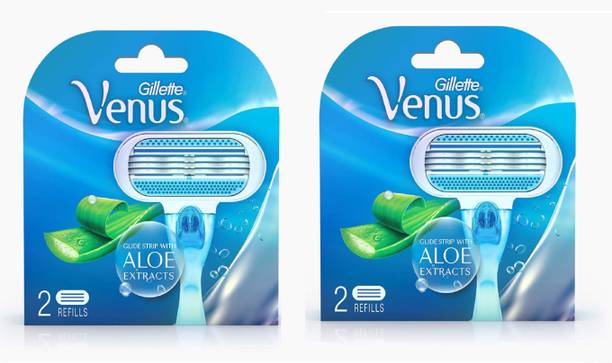 Gillette ALOE ECTRACTS 2 REFILLS PACK 2