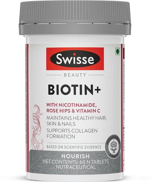 Swisse Beauty Biotin+ With Nicotinamide, Rose Hips & Vitamin C