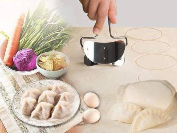 PRISHU Multifunctional Puri Cutter Stainless Steel Roller Machine for Baking Tools Home Multi Mould Pie Crust Cutter Stripes