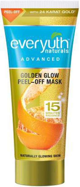 Everyuth Naturals golden glow peel of mask glow your face with this 90g