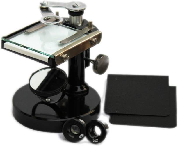 THE LABWORLD Dissecting microscope for students and laboratory with eyepieces and objectives for optics experiment,thermocol pack good quality low price