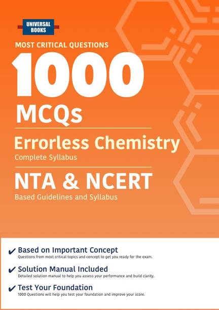 Universal Books 1000 Most Critical Questions Chemistry NEET & JEE
