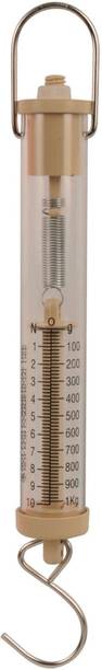 polylab Spring Balance Tubular (Newton Force Meter/Dynamometer) 1KG Any Color Balance Scale