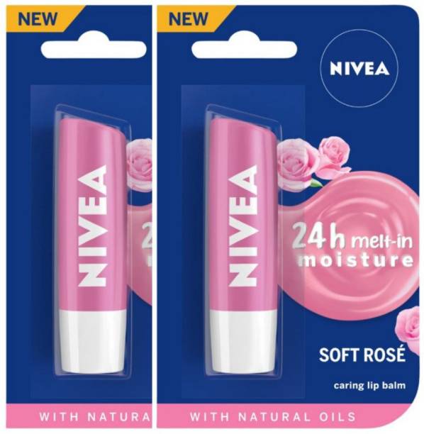 NIVEA Soft Rose Lip Care Balm Rose