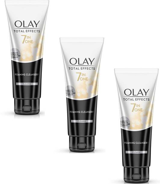 OLAY TOTAL EFFECTS FOAMING CLEANSER EACH 100G PK OF3 Face Wash