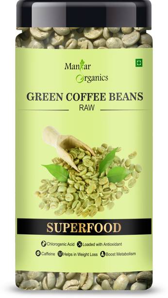 ManHar Organics Green Coffee Beans | Green Coffee Weight Loss | Natural Detoxifier Coffee Beans