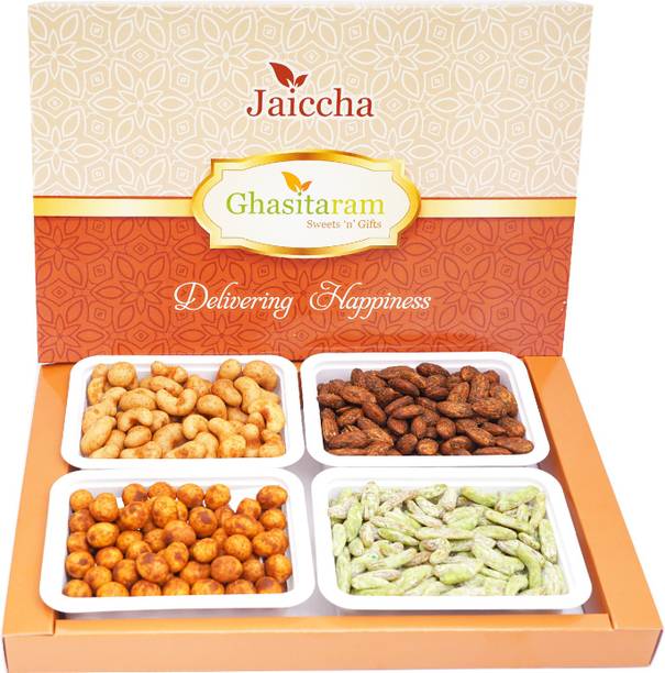 Ghasitaram Gifts Big Box of Flavoured Nuts Combo