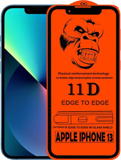 TOPTEMPER Edge To Edge Tempered Glass for APPLE IPHONE 13