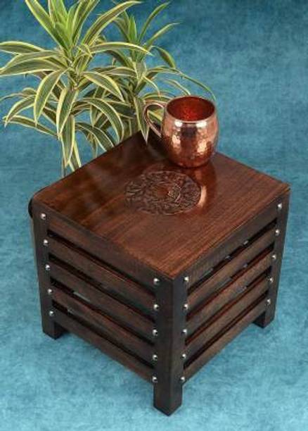 KHANSHOPEE Wooden stool, Iron stool, comfortable stool, siting table, adjust table, living room , bed room, out door, indoor, garden siting table, home decor Living & Bedroom Stool