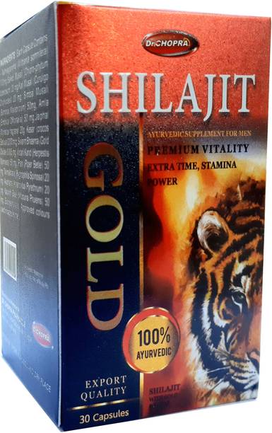 Dr Chopra Shilajit Gold 30 Capsules