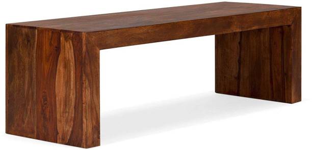 G Fine Furniture Solid Wood 4 Seater Bench For Dining Room | PureWood Bench For Balcony & Outdoor Solid Wood 4 Seater