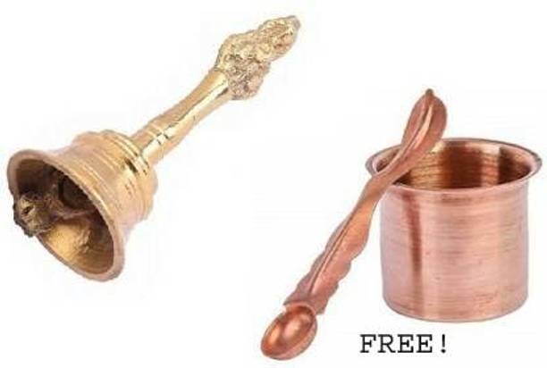 Radha POOJA BELL Brass Pooja Bell