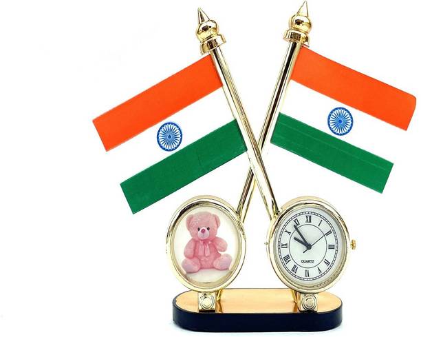 WOLCH Indian Flag Double Sided Wind Car Dashboard Flag