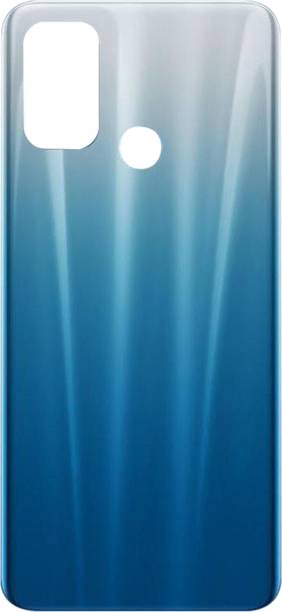 SPAREWARE® Back Panel Back Door Panel Body Cover For Oppo A32 -Blue (WITH ALL LOGO)