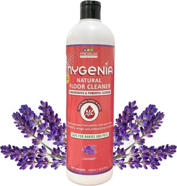 Premium Bionaturals Hygenia Natural Floor Cleaner with Lavender Essential Oil – Eco Friendly and Biodegradable – Baby and Pet Safe – Non Toxic – 500ml