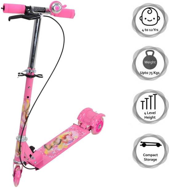 Extrawish -Unbox Ur Wish-Road Runner Kick Scooter for Kids of Above 3 Years, Skating Scooter for Boys|Girls| of Upto 55Kgs