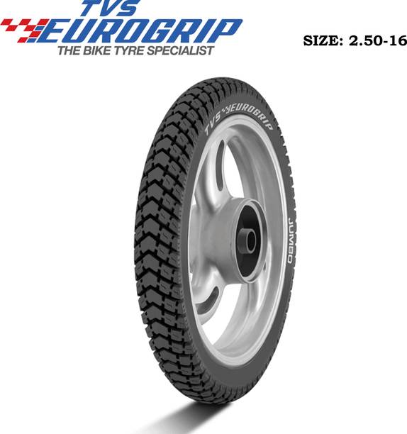 TVS TYRE 2.50-16 JUMBO 2.50-16 Rear Two Wheeler Tyre