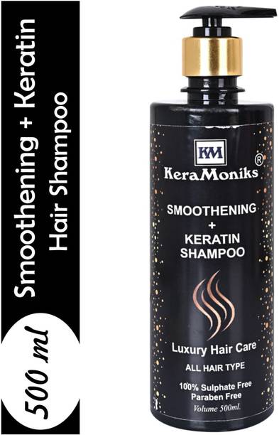 Keramoniks Sulphate Free Smoothing Plus Keratin Luxury Shampoo 500 ml