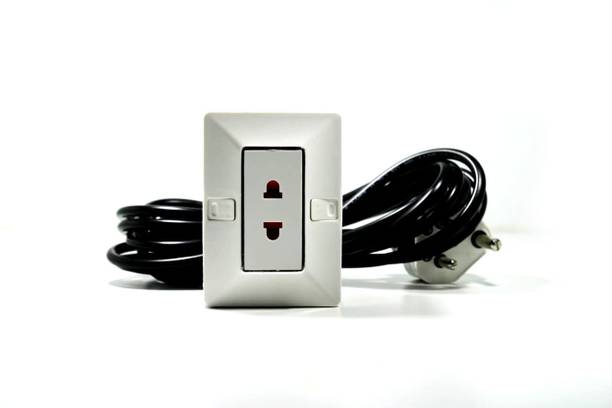 JELECTRICALS Single Pin Mobile Charger Extension board 1  Socket Extension Boards