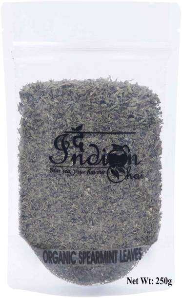 The Indian Chai Organic Spearmint Tea Leaves 250g Herbs Herbal Infusion Tea Pouch