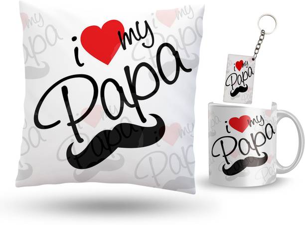 Dreamcart Cushion, Mug, Keychain Gift Set