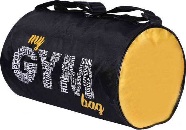 EMMCRAZ sport bag for gym and travel sports SKY BAG (Black, Kit Bag)