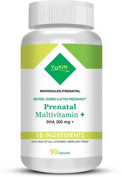 Vokin Biotech Prenatal Multivitamin for Pregnancy DHA Multivitamin for Women