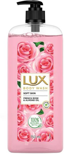 LUX Body Wash, Super Saver�XL�Pump, Soft Skin French Rose & Almond Oil