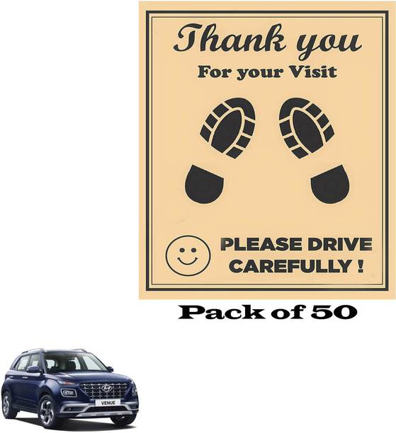 AutoKraftZ Paper Disposable Paper Mat For  Hyundai Venue