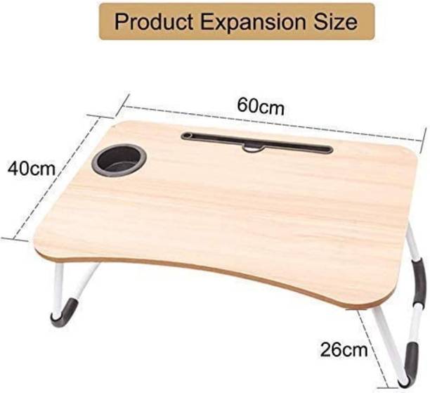 R K SALES Wood Portable Laptop Table