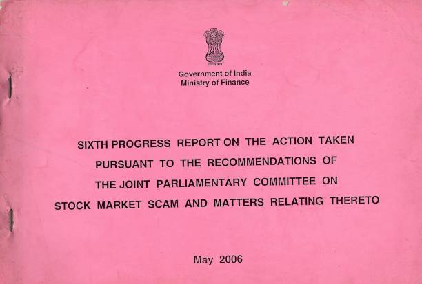 Sixth Progress Report On The Action Taken Pursuant To The Recommendations Of The Joint Parliamentary Committee On Stock Market Scam And Matters Relating Thereto, May 2006