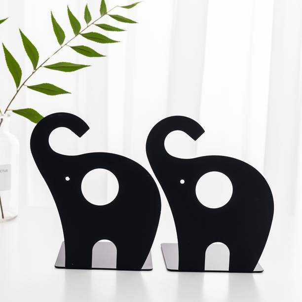 oddpod Elephant Office & Home Shelf 7" Iron Book End