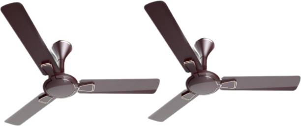 HAVELLS Milor Pack of 2 with 2 Year Warranty Anti Dust 1200 mm Ceiling Fan