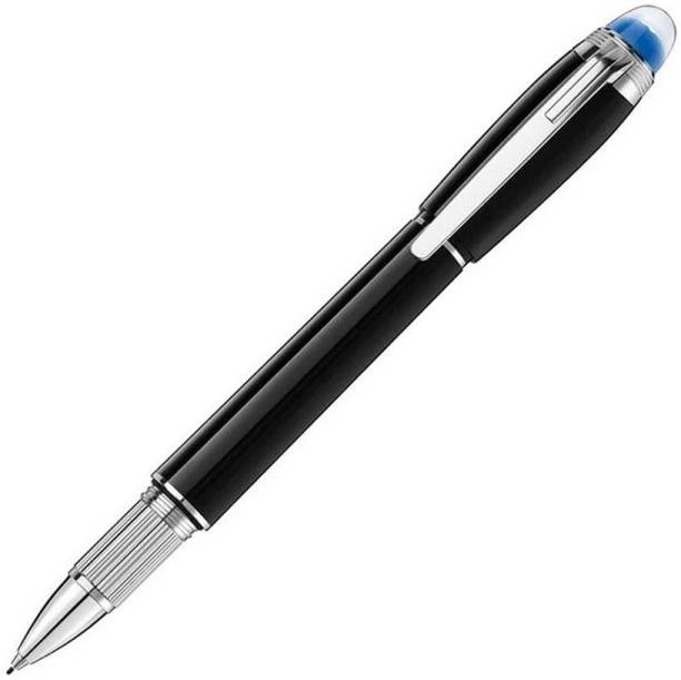 Montblanc STARWALKER BLACK PRECIOUS RESIN WITH PLATINUM TRIM FINELINER Fineliner Pen