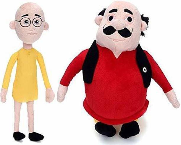 4AJ BAZAAR Motu Patlu Soft Toy 25cm  - 25 cm