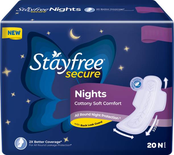 STAYFREE Secure Nights Sanitary Pad