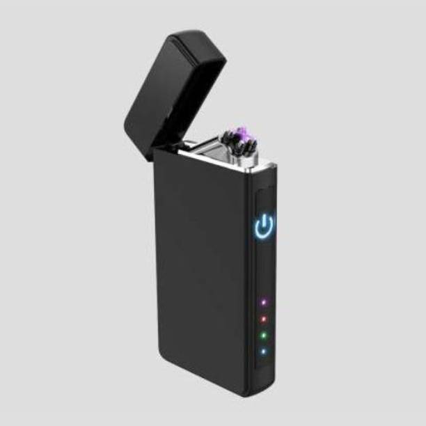 GUGGU NLN_435K_Arc Cigarette Lighter ||Perfect Gifting For Cigarette Lovers Waterproof Rechargeable Electric Lighter||Battery Indication Touch Screen Sensor Lighter||Eco Friendly ||Unique USB||Cigarette Lighter|| Pocket Friendly|| Size Compact|| NLN_435K_Arc Cigarette Lighter ||Perfect Gifting For Cigarette Lovers Waterproof Rechargeable Electric Lighter||Battery Indication Touch Screen Sensor Lighter||Eco Friendly ||Unique USB||Cigarette Lighter|| Pocket Friendly|| Size Compact|| सिगरेट लाइटर