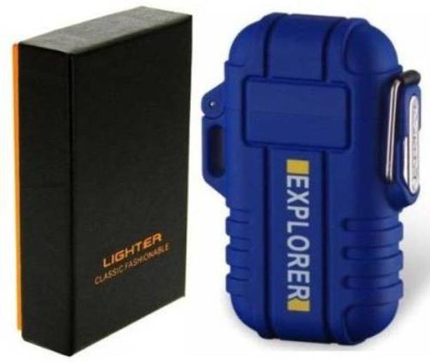 Clairbell RGS_486B_Explorer Cigarette Lighter ||Perfect Gifting For Cigarette Lovers Waterproof Rechargeable Electric Lighter||Electronic ||Eco Friendly ||Unique USB||Cigarette Lighter|| Pocket Friendly|| Size Compact|| RGS_486B_Explorer Cigarette Lighter ||Perfect Gifting For Cigarette Lovers Waterproof Rechargeable Electric Lighter||Electronic ||Eco Friendly ||Unique USB||Cigarette Lighter|| Pocket Friendly|| Size Compact|| Cigarette Lighter