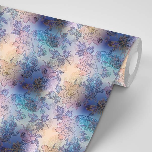 infinity interiors Decorative Multicolor Wallpaper