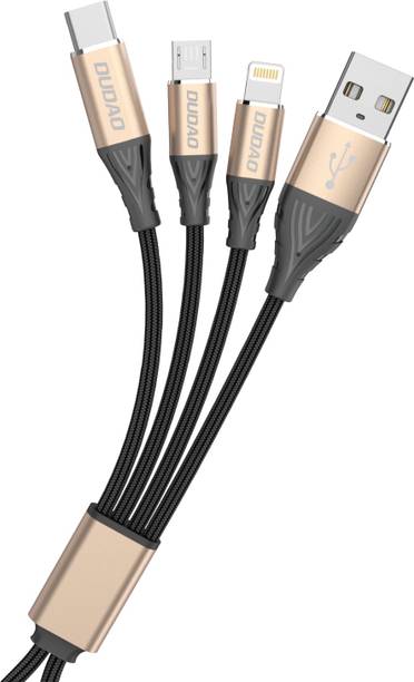 DUDAO Micro USB Cable 2 A 0.23 m Braided L10+ All in one